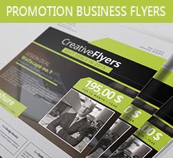 Indesign模板－活动推广传单：Promotion Business Flyers